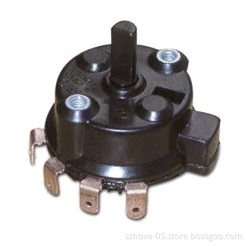 Rotary Switch with Single Pole and Operating Force of 1.2 to 1.8kgfcm